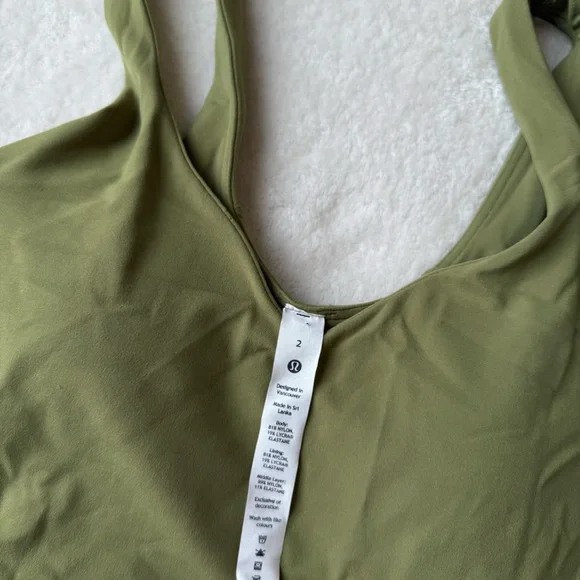 Lululemon Align Tank Top Bronze Green - Picture 5 of 5